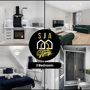 Apartment Posset House - Sja - Modern 3 Bed, Aberdeen
